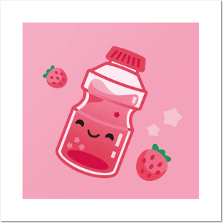 Strawberry soda Posters and Art